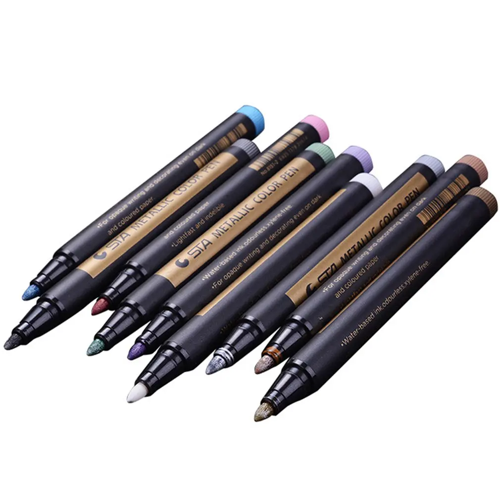 Цветная ручка для скрапбукинга творчества домашний маркер из АБС школьные