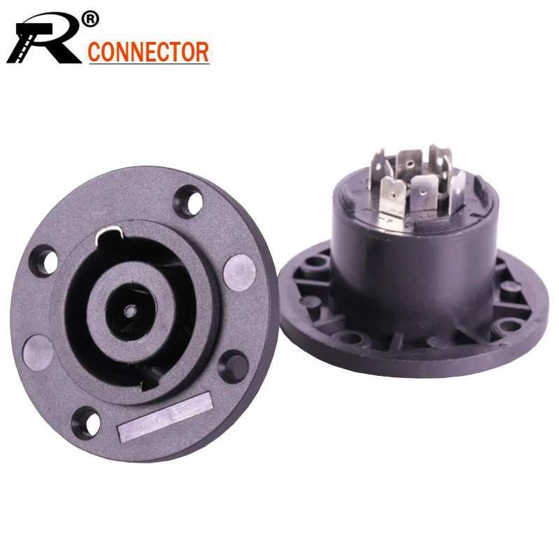 100pcs 8 Pins AC Power Female Jack Socket Round Panel Mount Chassis Professional 8Poles Powerconnector Wire Connector Wholesales |