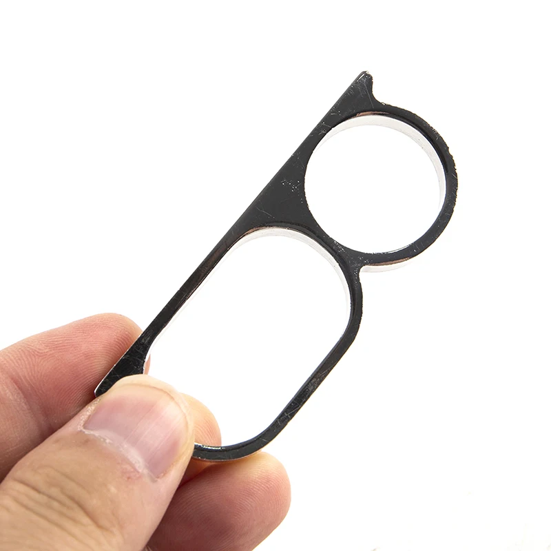 1 шт. мужское кольцо-блоггер с двумя пальцами | Украшения и аксессуары