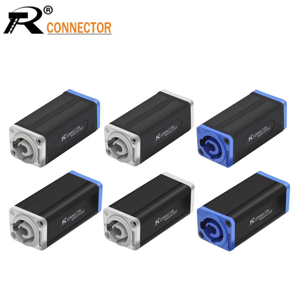 

1000pc Wholesale PowerCon AC Coupler Adapter LED Extender Connector Speakon Panel Mount Straight Adapter