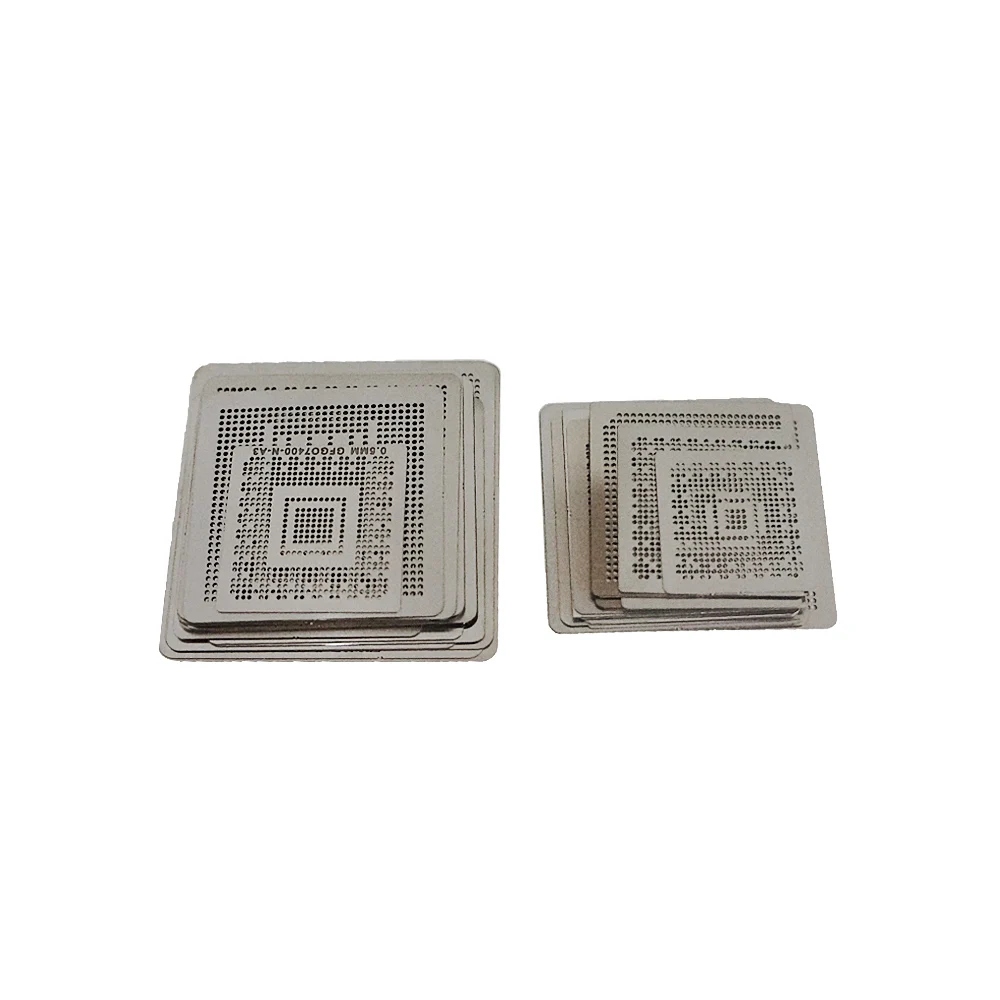 50pcs/lot Direct Heat Bga Reballing Stencil Tample Kit For Laptop Intel Chip | Инструменты