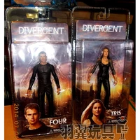 divergeent action figure four and tris joints movable 7 inches model ornaments toys birthday gifts
