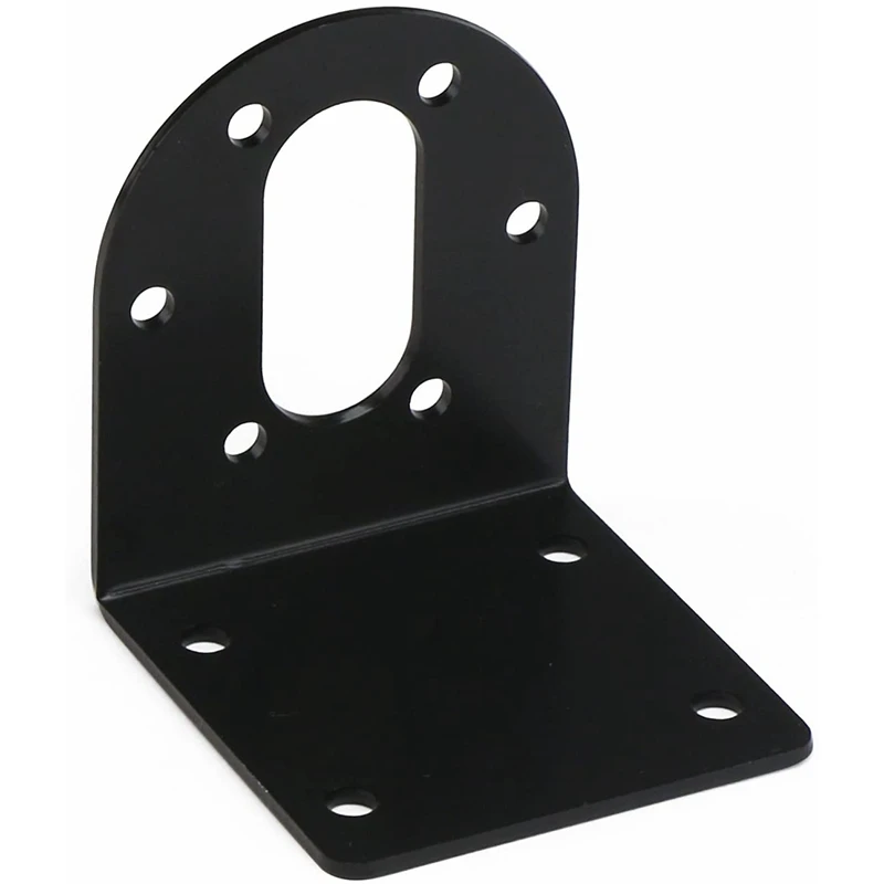 4 шт. черный Монтажный кронштейн 37 мм для редукторных двигателей постоянного тока