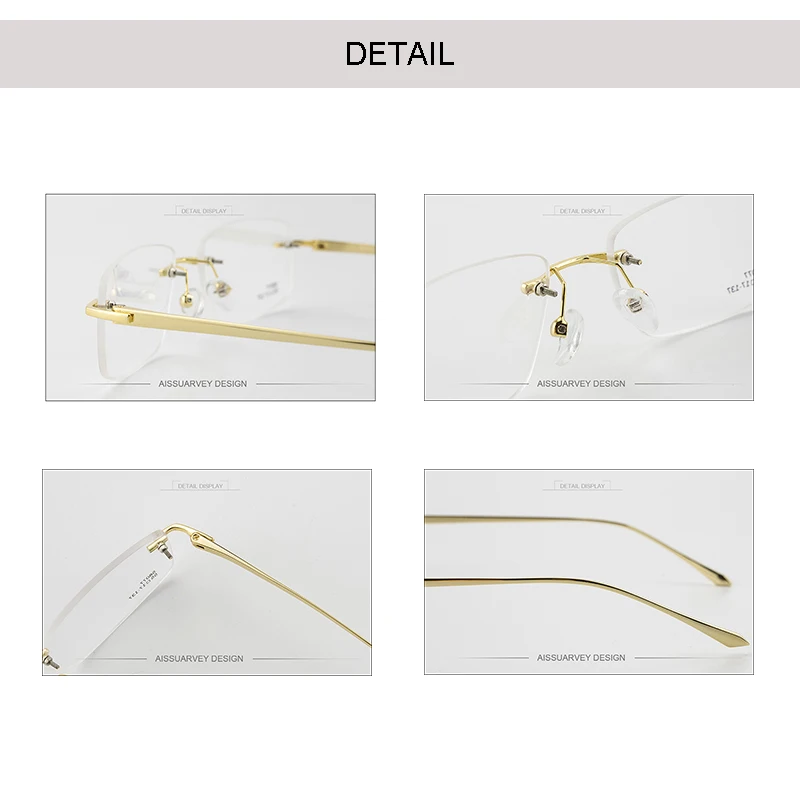 Металлическая оправа для очков очки без оправы светильник красивые по рецепту