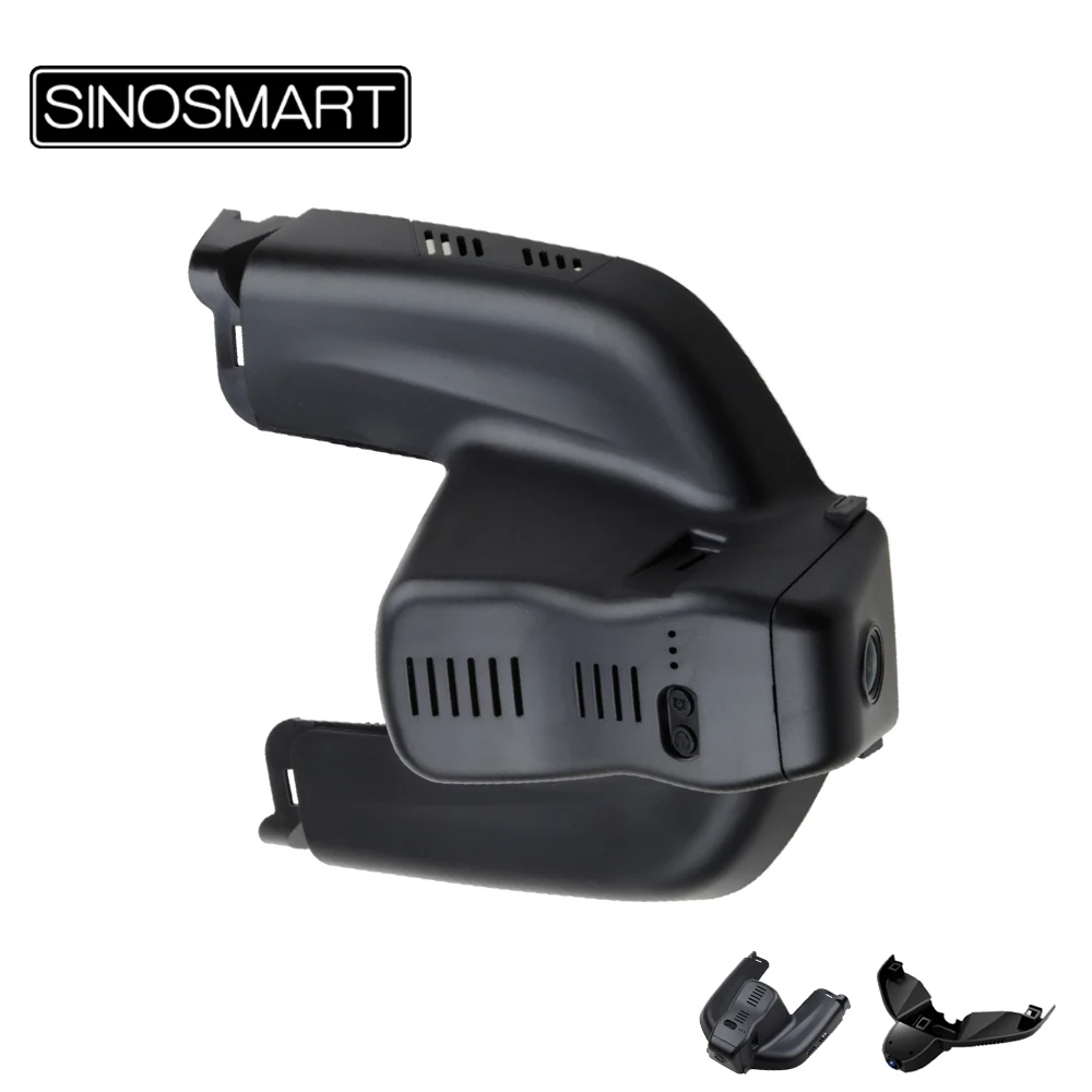 SINOSMART Novatek 96672 автомобильный WiFi DVR камера для Maserati Levante Quattroporte Ghibli управление с