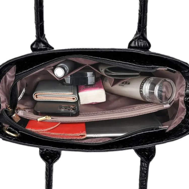 

2021 Female Bun And Mother-in-the-mother Bag 3-piece Single-shoulder Diagonal Large Bag