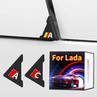 2 шт., силиконовые наклейки для защиты углов дверей от царапин для Lada Sedan Largus Kalina Granta Vesta X-Ray автостайлинг