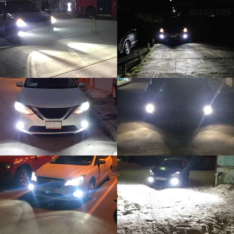 2x H8 H11 9005 HB3 9006 HB4 CSP чип внешняя Светодиодная лампа 100 Вт 6000 К холодный белый