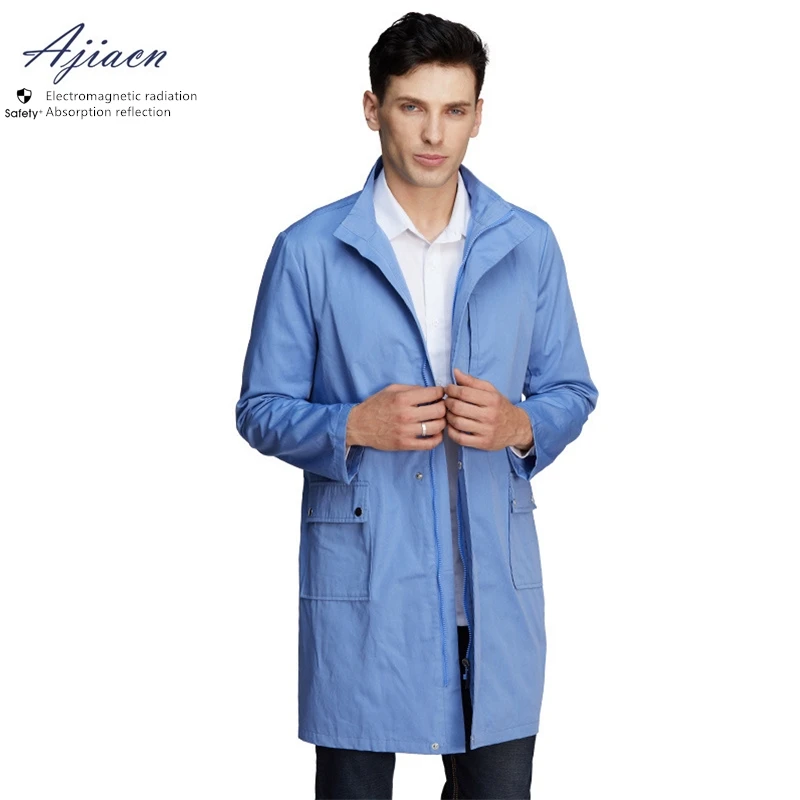 Электромагнитное излучение защитное пальто на молнии бытовая техника офисное