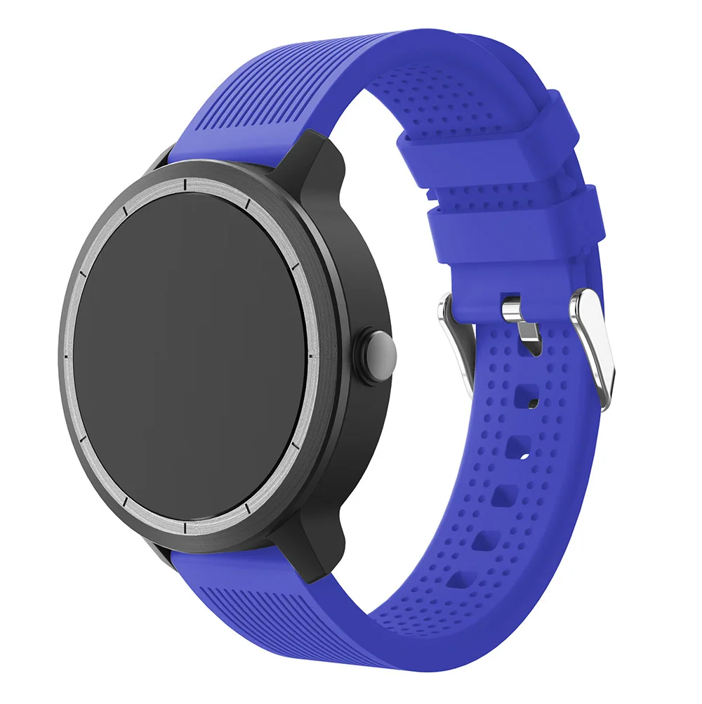 Силиконовый ремешок для часов samsung Galaxy Active 42 Band 20 мм s2 Amazfit Bip Youth/gear Sport/Garmin vivoactive 3