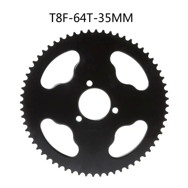 

Motorcycle Rear Sprocket Gear T8F Hole Inner Dia 35mm 54T 64T Moto Parts