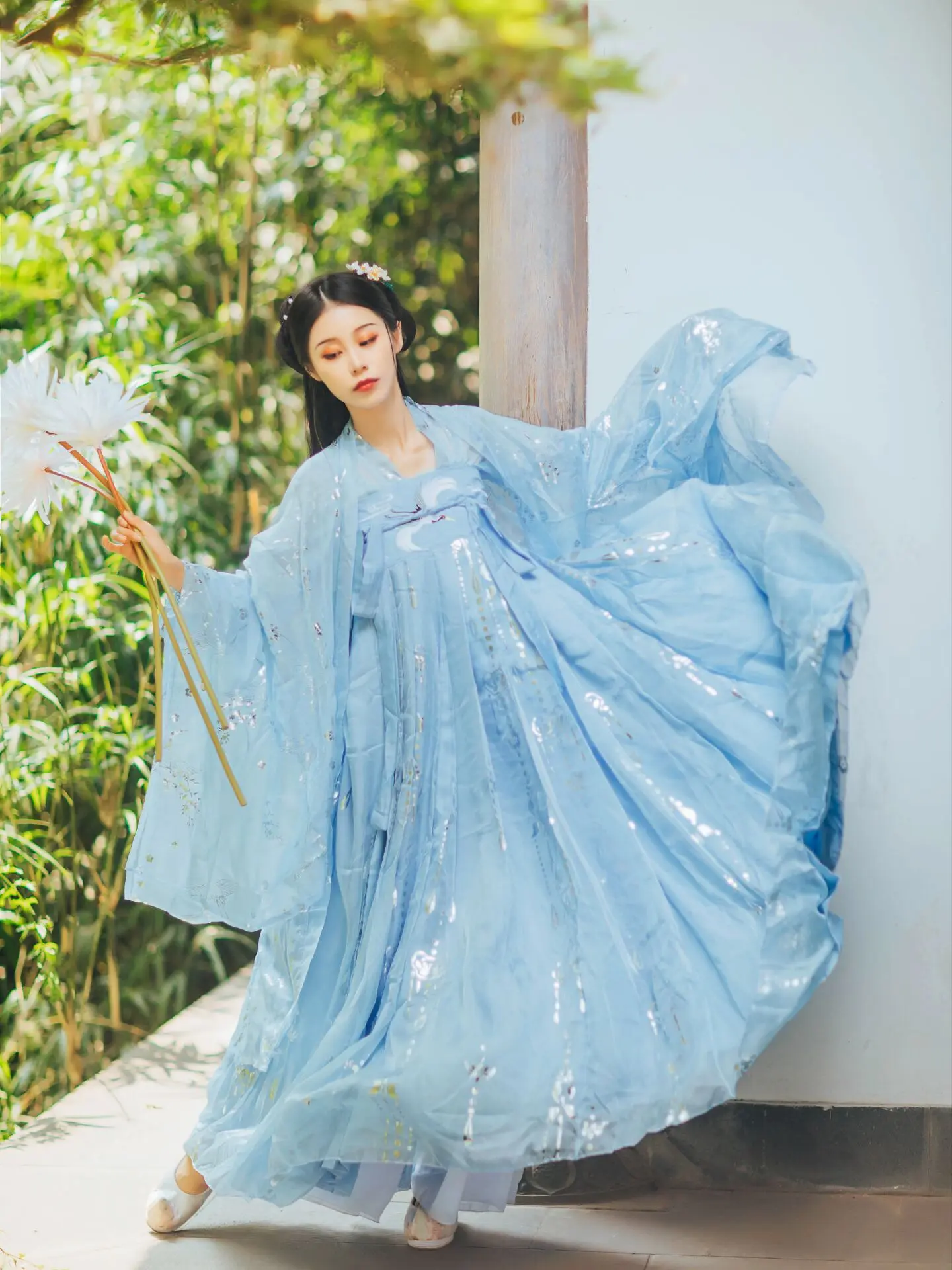 Китайский народный танец комплект одежды Ретро династии Тан принцесса косп