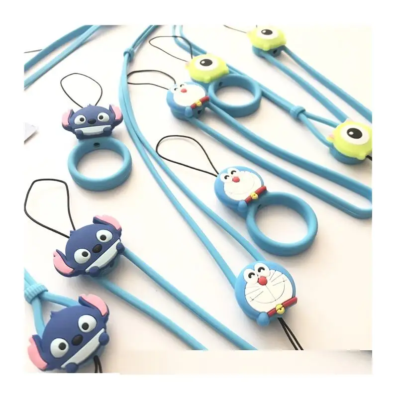 Цепочка для телефона милый ремешок мобильного кольцо пальца шеи держатель