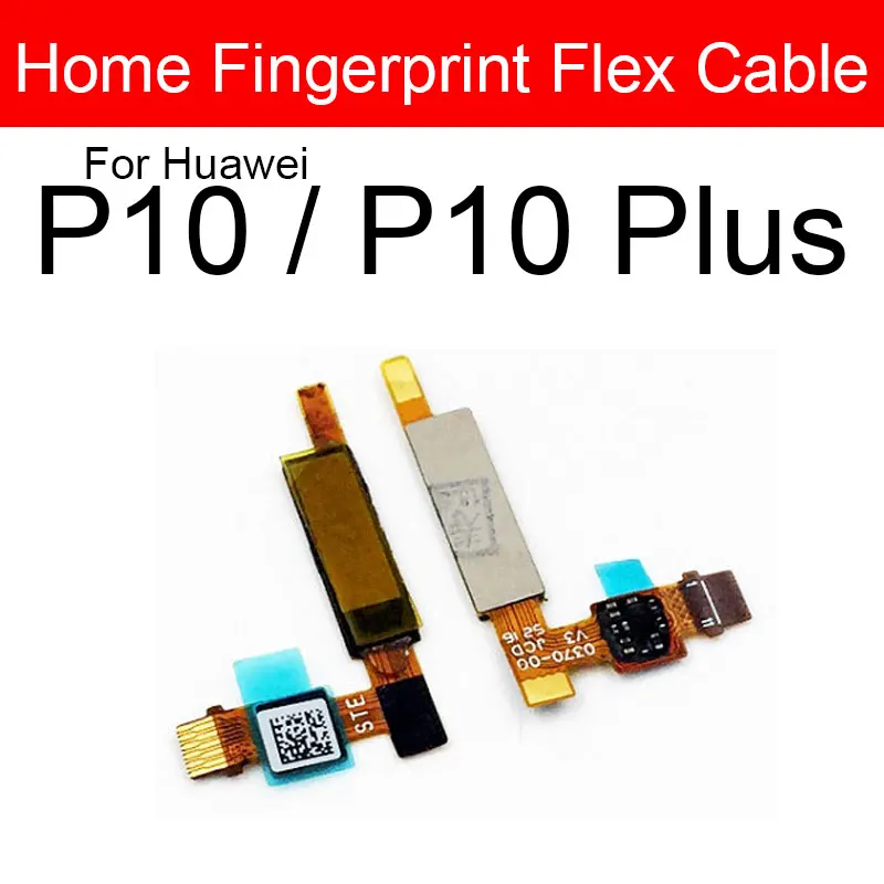

Home Button Flex Ribbon Cable For Huawei P10 P10 Plus Home Button With Flex Cable No Touch ID Fingerprint Repair Parts