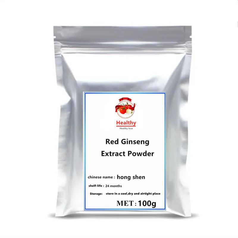 

Hot sale 10 years korean red ginseng root Extract Powder herb serum tincture Enrich Ginsenosides Strength Inhibit anti-aging