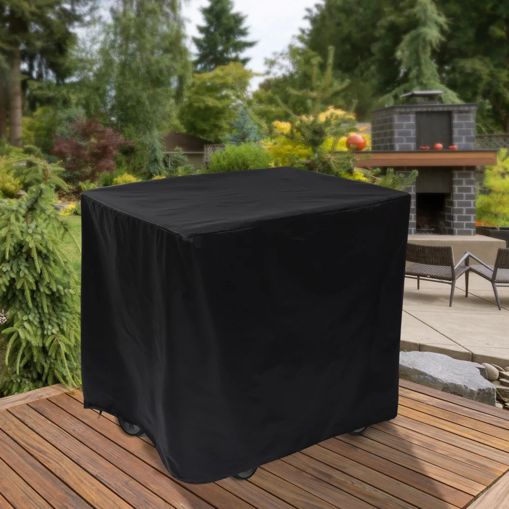 

Waterproof Furniture Cover Furniture Protector Grill Cover (Black)