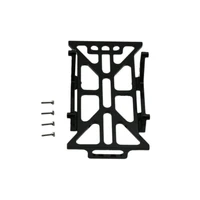 aluminum alloy battery board bumper kit for 124 axial scx24 90081 rc model car replacement accessories
