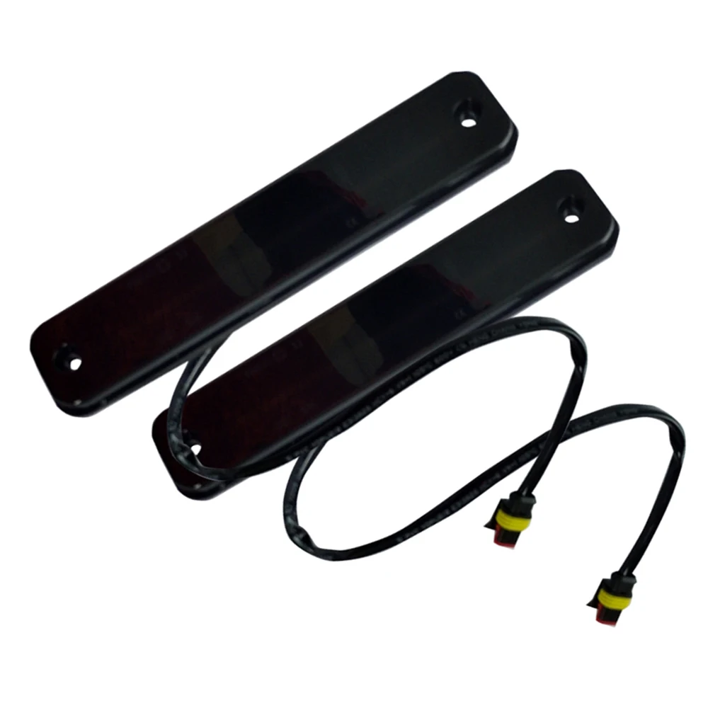 

High-Quality ABS Housing IP67 Waterproof For 2003-2009 Hummer H2 Side Marker Lights Amber 54 LED Smoke Lens Pair 25952319