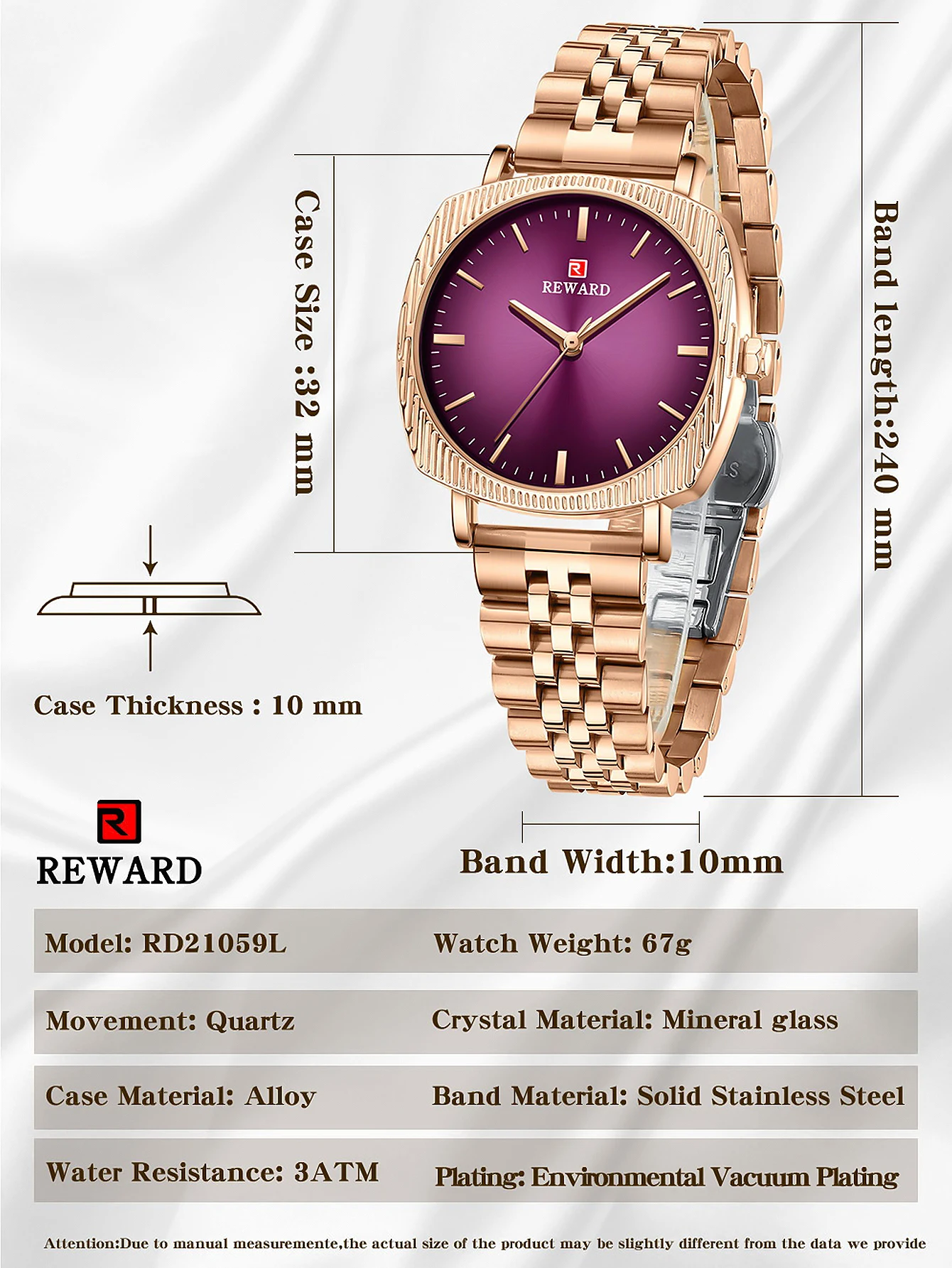 Женские наручные кварцевые часы |