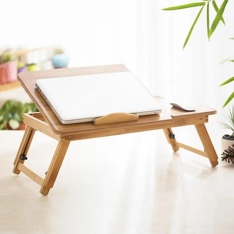 

Office Escritorio Mesa Notebook Support Ordinateur Portable Pliante Bamboo Bedside Tablo Laptop Computer Desk Study Table
