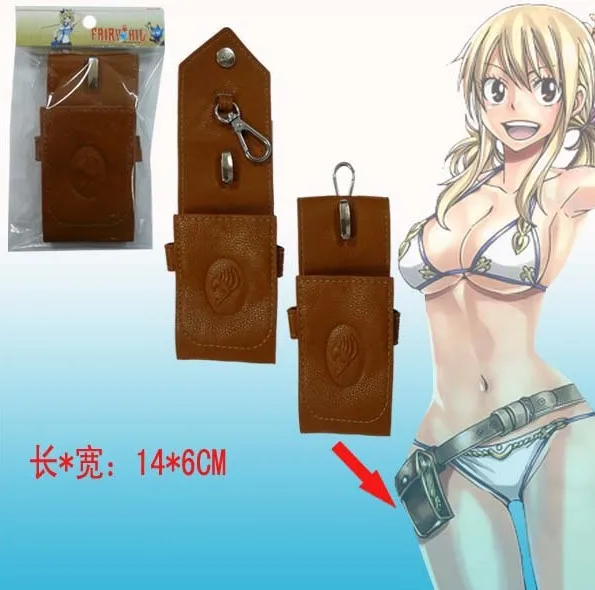 1 шт. аниме Сказочный хвост Natsu Lucy Spirit сумка для ключей коллекция PU игрушки подарок