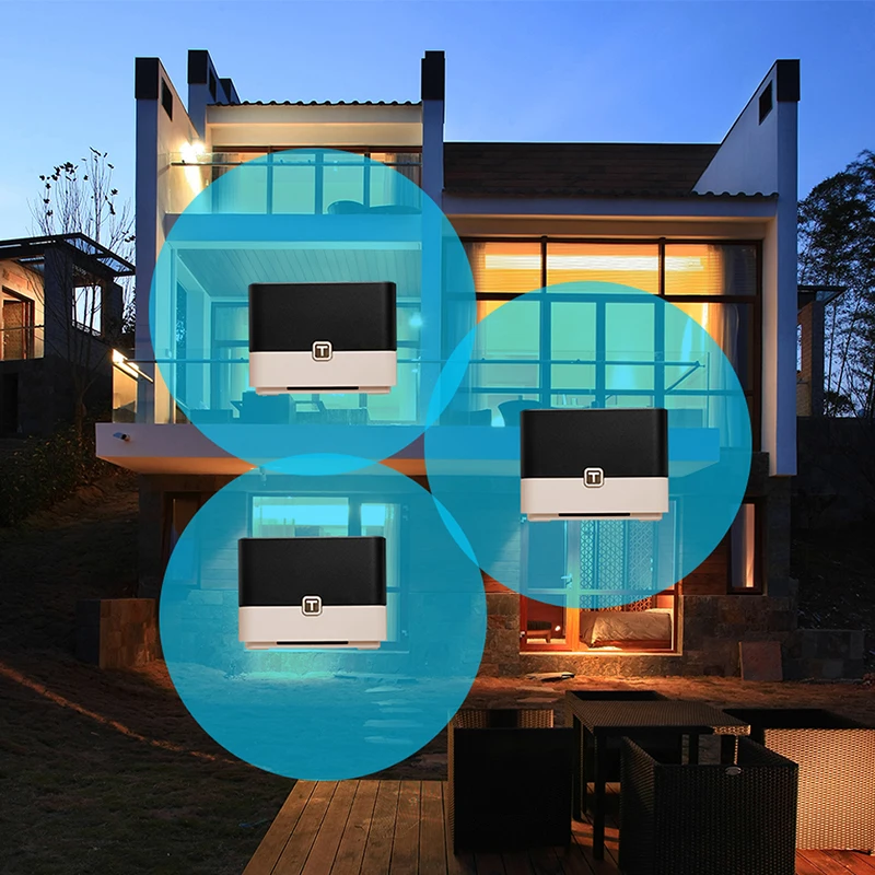 

TOTOLINK T10 Wireless WiFi Router Gigabit Port Mesh Wifi System Repeater With AC1200 Dual Band Whole Home APP Remote Manage