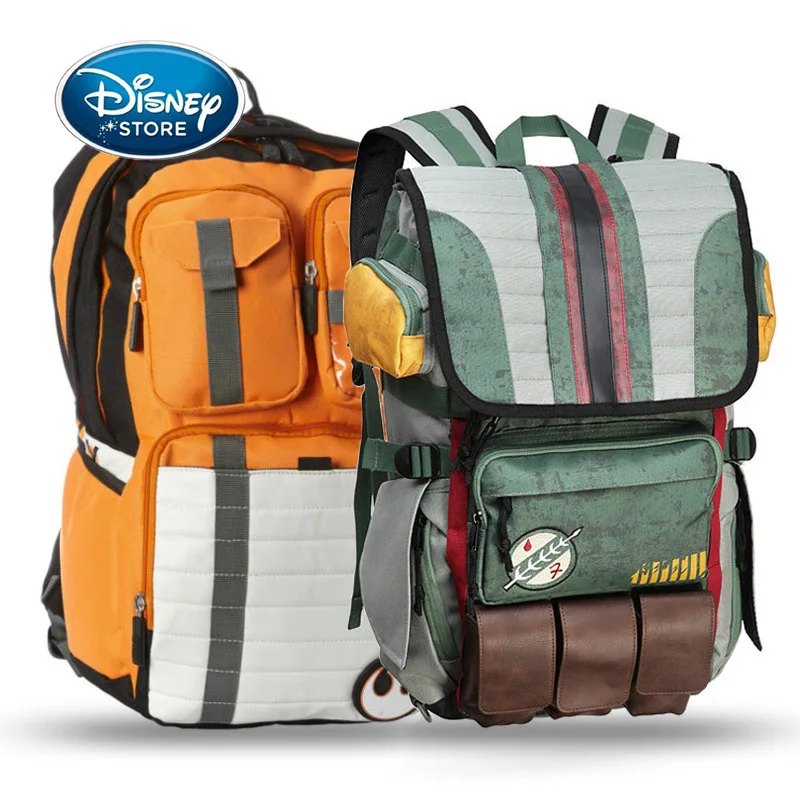 S Boba Fett Mandalorian Armor Backpack Laptop Men Backpack V