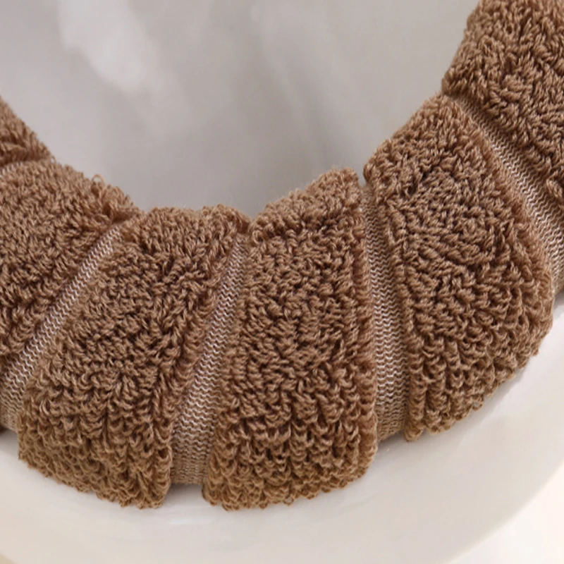 Домашний коврик для унитаза подушка плотный Теплый Универсальный бархатный