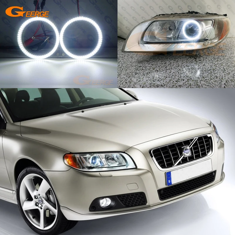 Для Volvo V70 III 2007 2008 2009 2010 2011 2012 2013 2014 2015 2016 Xenon HD ультра яркий smd комплект светодиодов