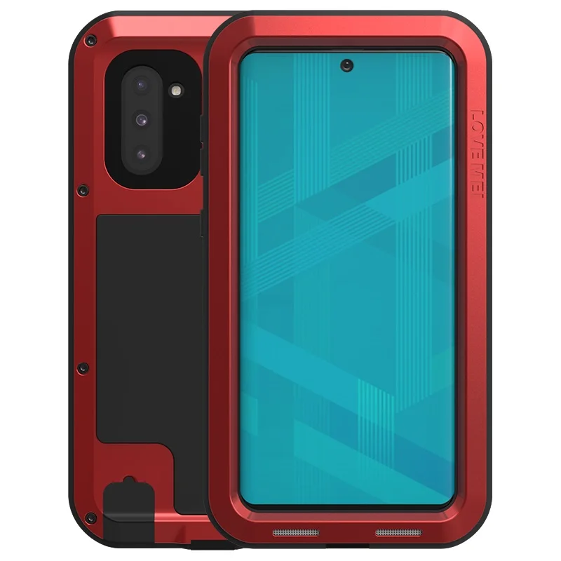 

Lovemei 360 Full Protect Case For Samsung Galaxy Note 10 plus 5G case Aluminum For Samsung Note10+ Cases Cover Shockproof Cases