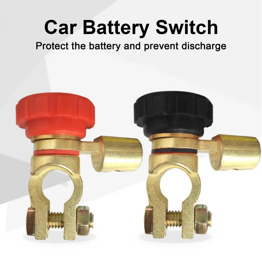 

Univesal Car Battery Terminal Link Switch Quick Cutoff Disconnect Isolator Negative Port Switch Truck Part Auto Accessory