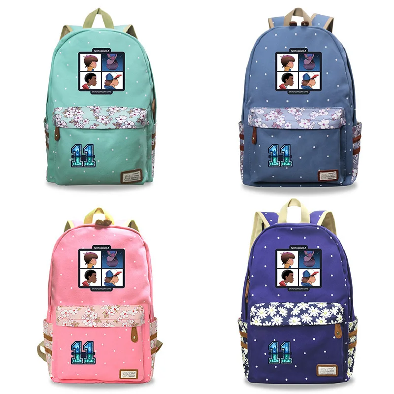 Рюкзак Mochila Masculina Sac Stranger Things 15 21 школьная сумка с цветочным рисунком для девочек