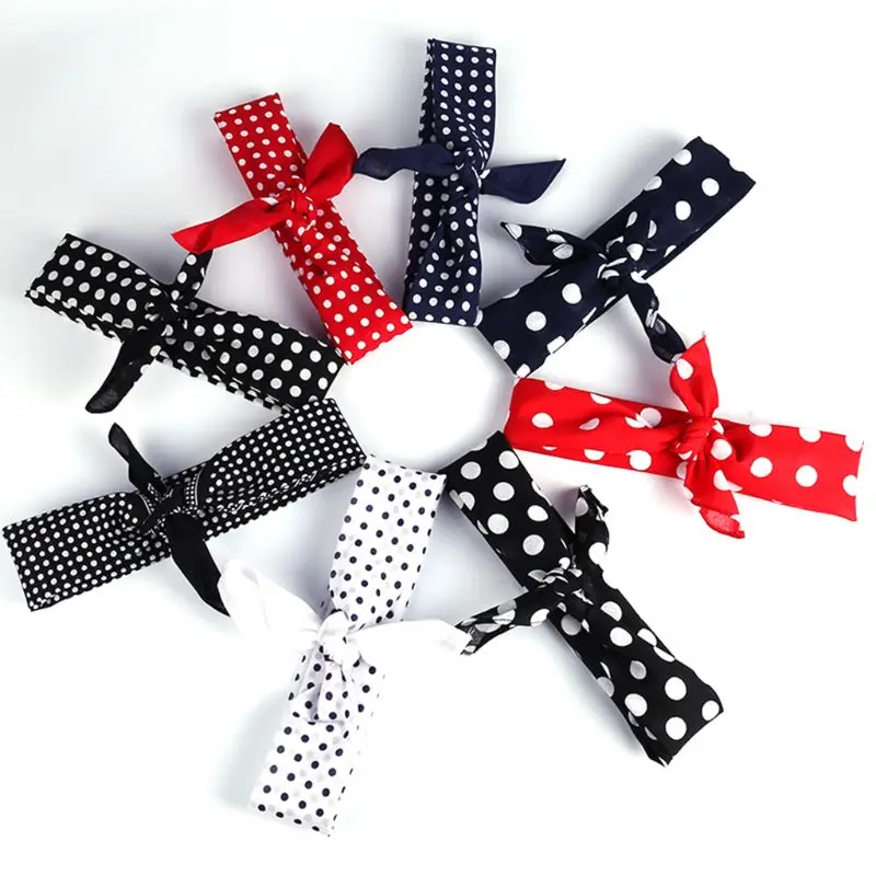 Бандана в горошек для мужчин и женщин цветная велосипедная Спортивная