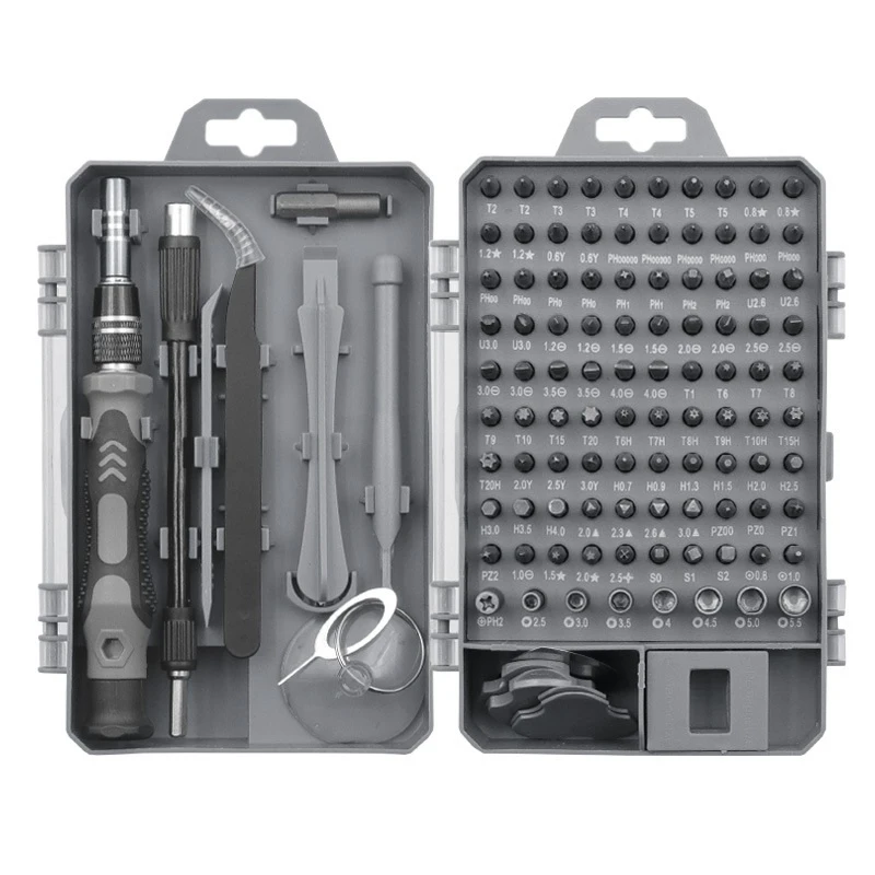 

115 In 1 Screwdriver Bits Precision Tool Phone Computer Tablet Ipad Repair Tools Multi-function Mini Screwdriver Set Hand Tools