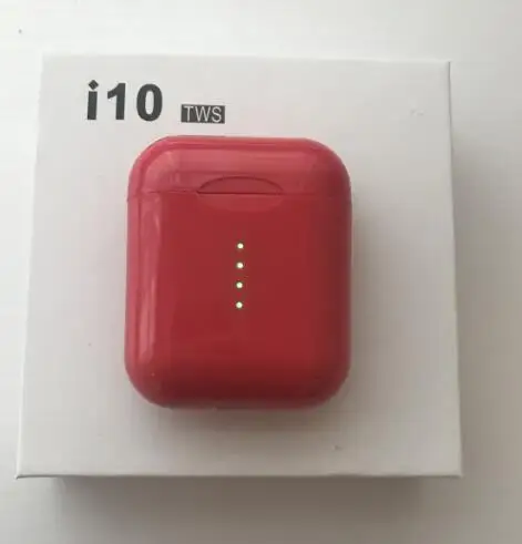 i10 tws I10 I10S TWS Bluetooth 5,0 гарнитура Поддержка беспроводной зарядки наушники сенсорное управление наушники pk i20 i30 i80 i90 i100 - Цвет: i10 tws