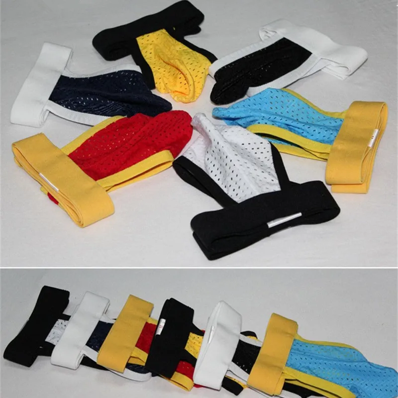 G String Мужские Трусы стринги дышащие сексуальные нейлоновые сетчатые мужские