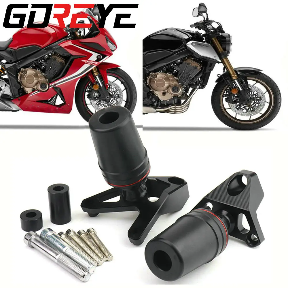 

Новинка, слайдеры рамы для Honda CB 650 R CB650 R 2019, защитная крышка двигателя, защита от падения