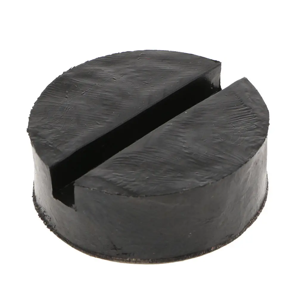 

Extra Large Slotted Rubber Jack Pad Frame Rail Floor Jack Pad Adapter