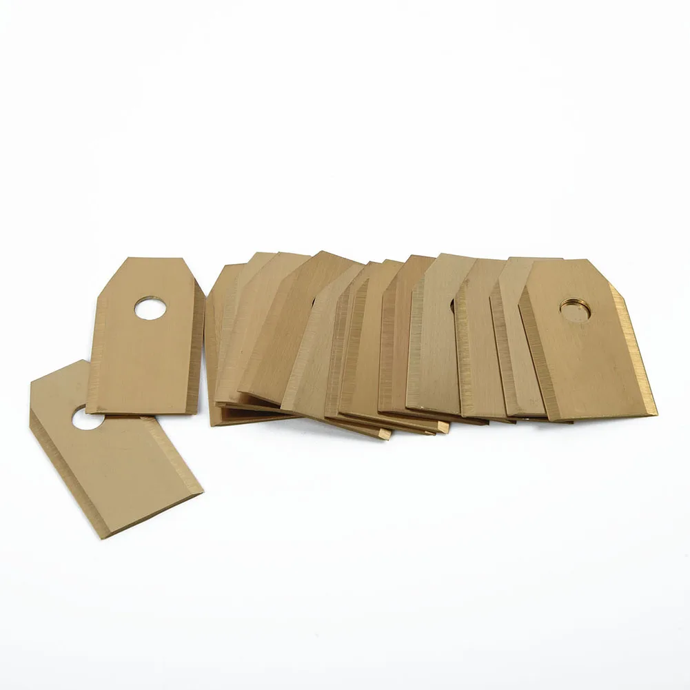 30Pcs Garden Machinery Lawn Mower Stainless Steel Blade 50-52HRC For McCulloch ROB Husqvarna Automower Gardena Robotic Lawnmower | Дом и сад