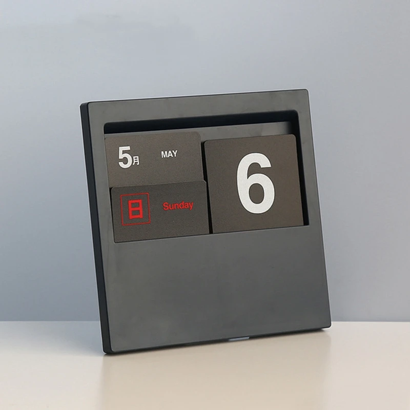 Creative Insert Type Desktop Perpetual Calendar 100 Years Desk Decoration | Канцтовары для офиса и дома