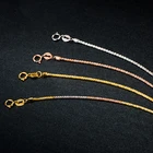 Браслет-цепочка женский из 18-каратного золота, 17 см, 18 карат, желтоерозовоебелоемногоцветное золото