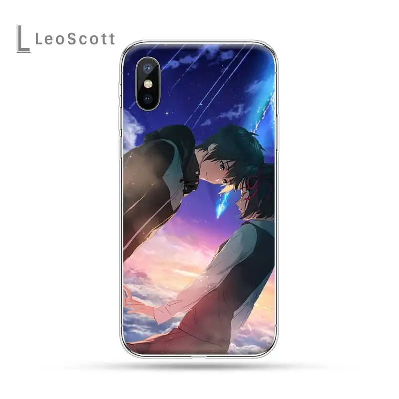 

Anime Your Name Kimi no Na wa Phone Case For iphone 12 5 5s se 6 6s 7 8 plus x xs xr 11 pro max Mini