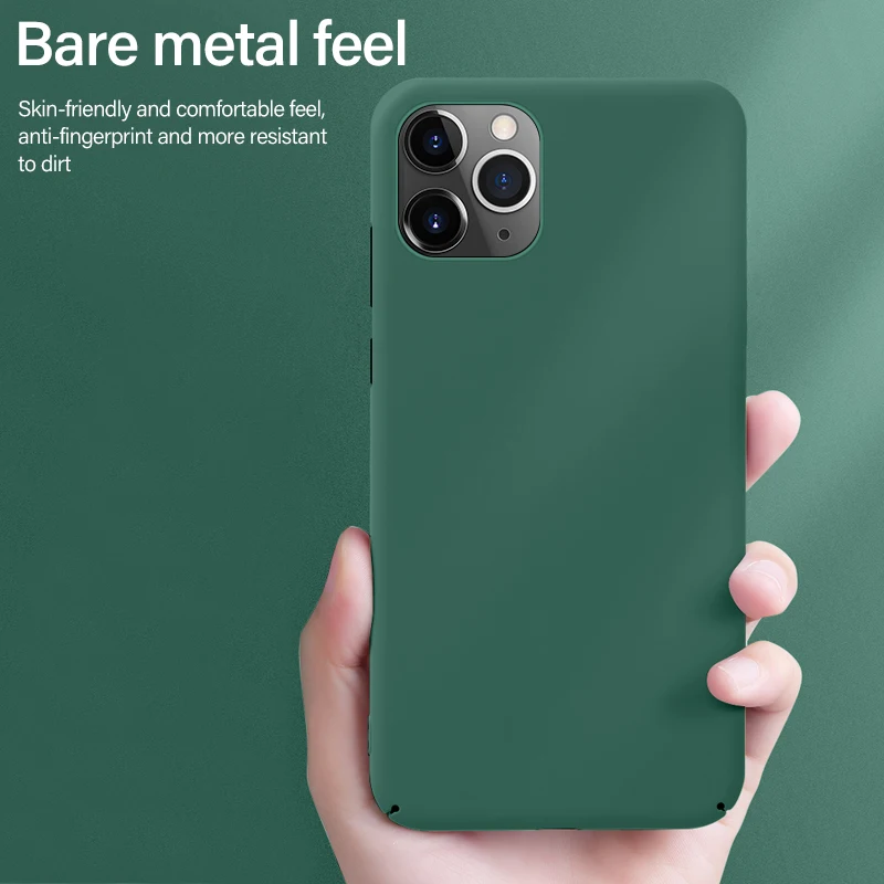 Ultra-thin Matte PC Phone Case For iPhone 13 12 11 Pro Max XSmax XR XS X 8 7 6s 6 Plus Protection Cover