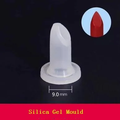 9mm Silica gel 1/3/5 шт 9 мм образец под губную помаду DIY ручной работы губная помада пробный пустой тюбик внутренняя Диаметр 9 мм Форма для губной помады картонная упаковка - Цвет: 9mm Silica gel