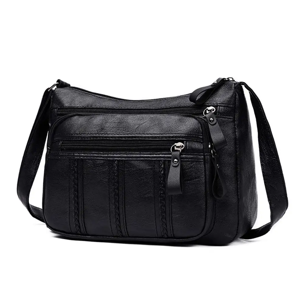 Лидер продаж сумки Классическая нежная текстура модная сумка-мессенджер женская