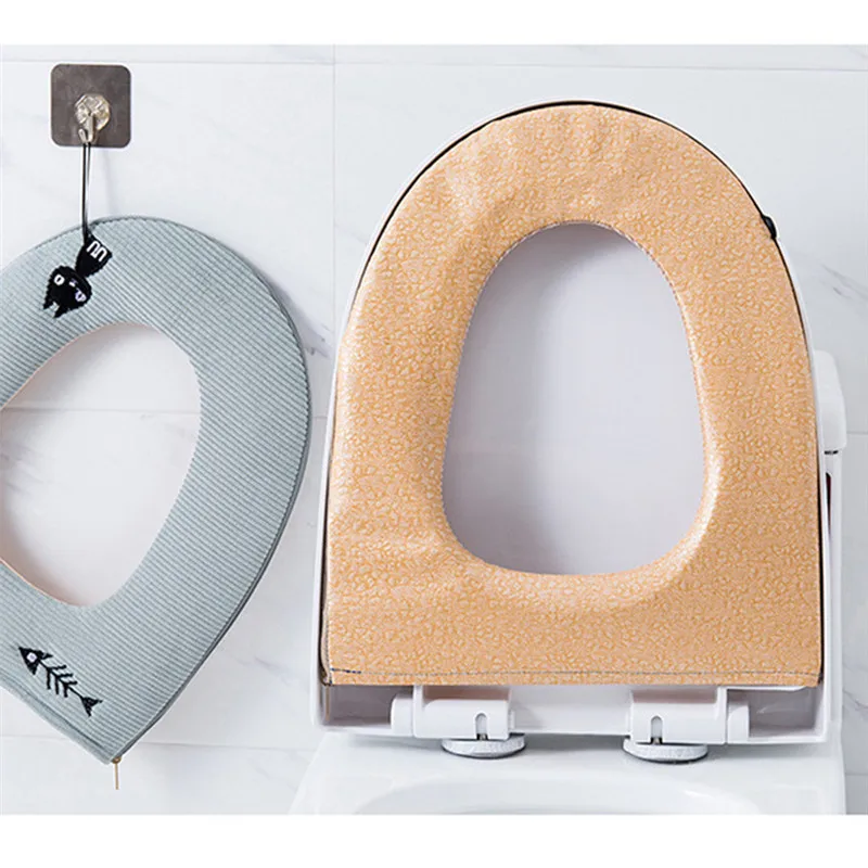 Защитное покрытие для ванной комнаты мягкий обогреватель унитаза крышка сиденья