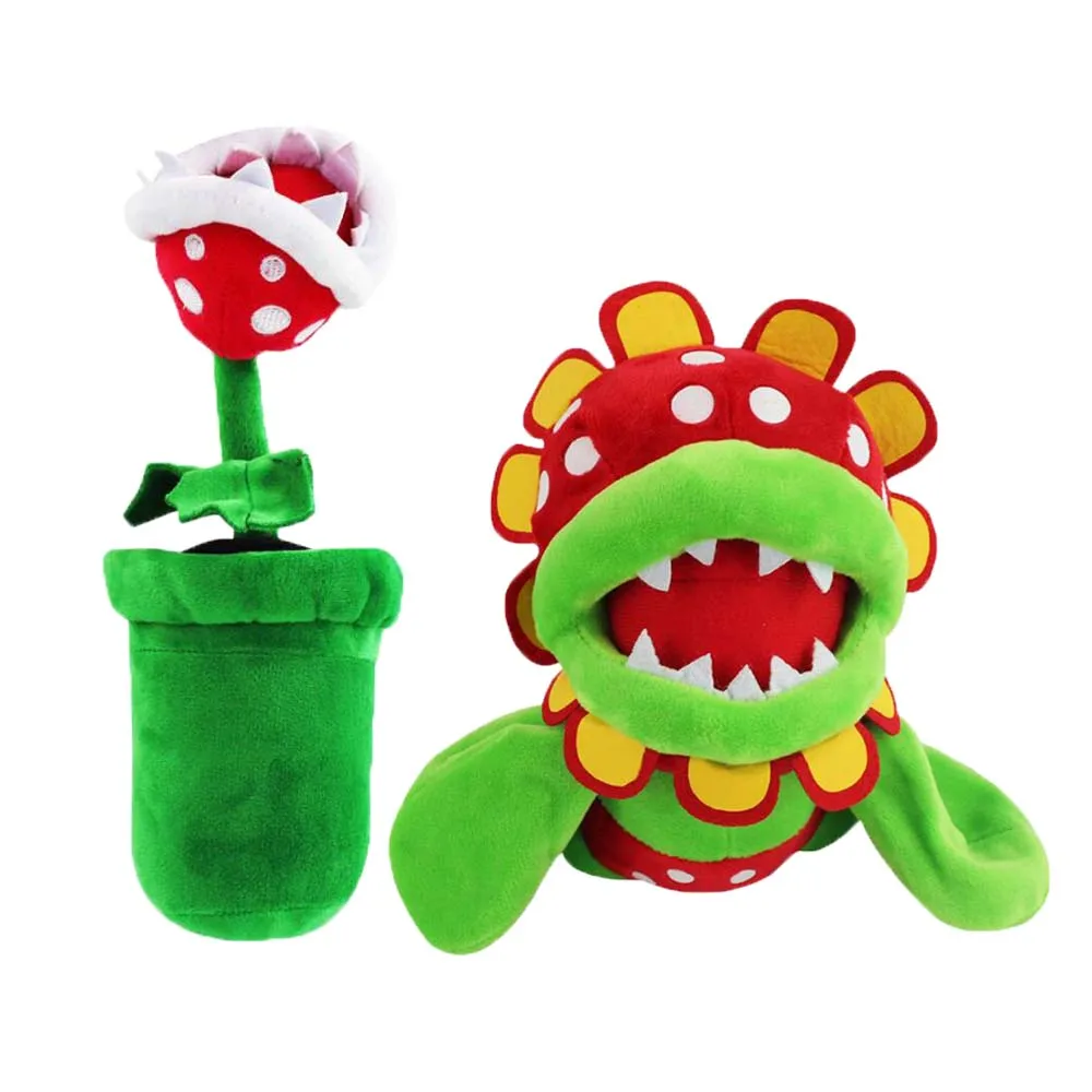 

16cm/20cm Piranha Flower Soft Stuffed Animal Dolls Birthday Gift for Kids