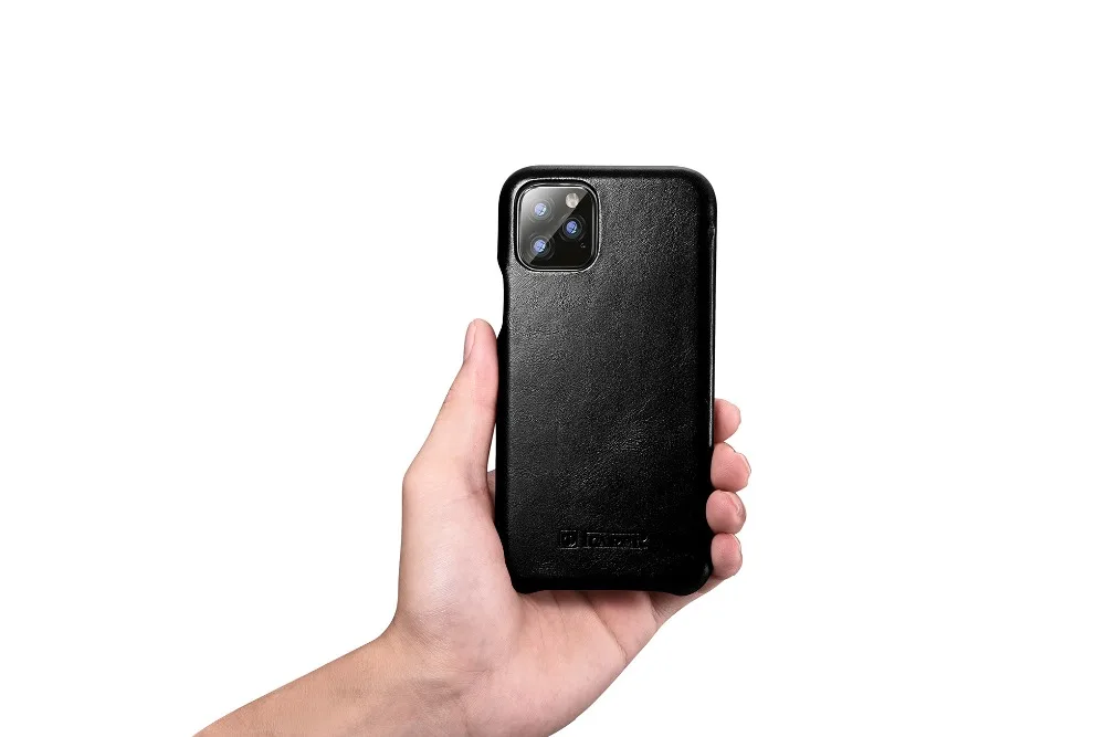ICARER флип-чехол для iPhone 11Pro Max из натуральной кожи бизнес-книга Защитная крышка для Apple iPhone 11 бренд