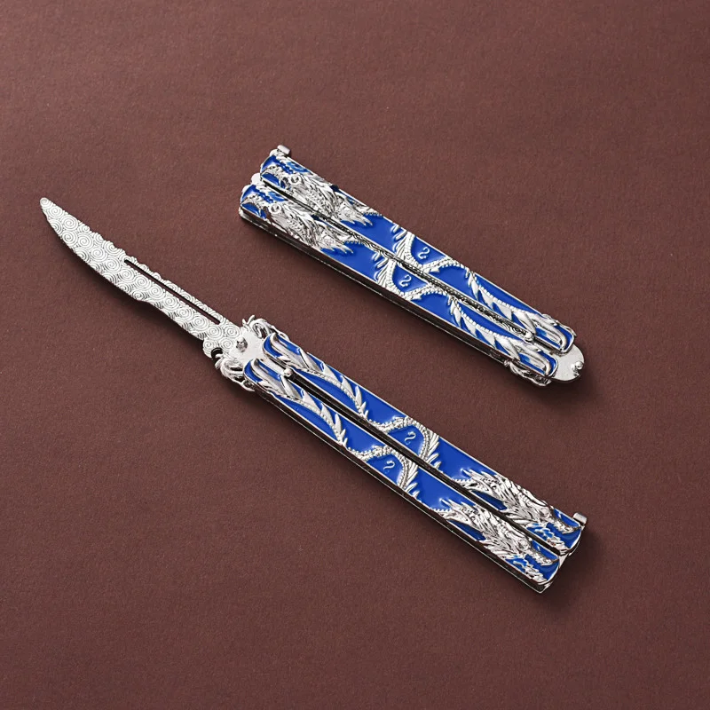 Складной нож бабочка из цинкового сплава 14 см|Ножи| |