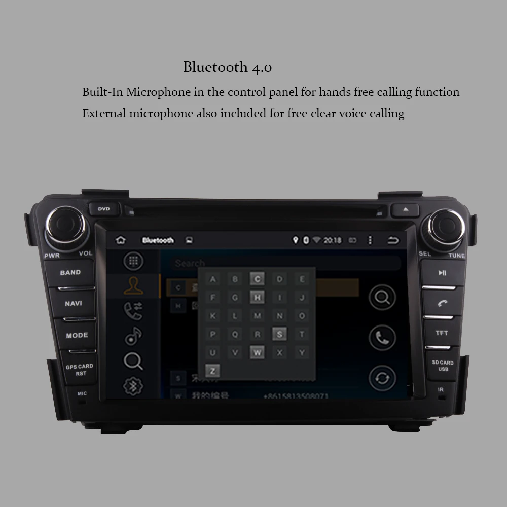 Автомагнитола на ОС Android 10 0 с восьмиядерным процессором стерео для Hyundai I40 2011-2022